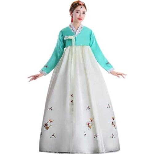 Custom Fashion New Korean Clothing Korean Traditional Dachangjin Clothing Ethnic Minority Dance Performance Adult Female