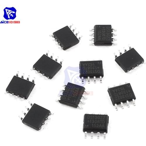 10PCS/Lot IC Chips DS1302Z 8 Pin DIP Switches SOP-8 Real-Time Clock Timekeeper SP3T DIP Switches Original Integrate Circuits