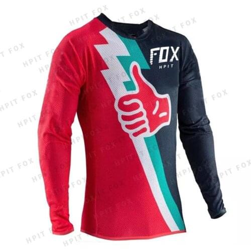 2021 Mens Downhill Jersey Hpit Fox Mountain Bike Mtb Shirts Offroad Dh Motorcycle Motocross Sportwear Clothing Fxr Bicycle