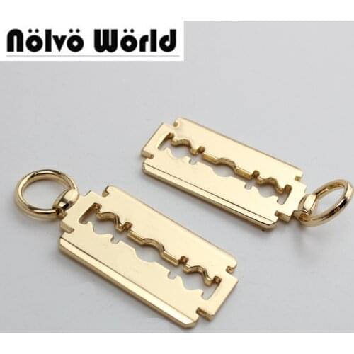 50pieces 8# 5# 3# size 4 colors metal zipper puller zip slider for bags,garments sewing