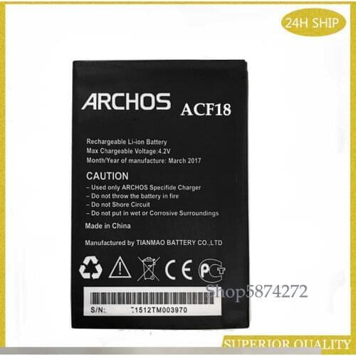Battery for ARCHOS F18 ACF18 ACF18V2 Mobile SmartPhone Battery Black Li-ion 22.8g / 0.80oz battery