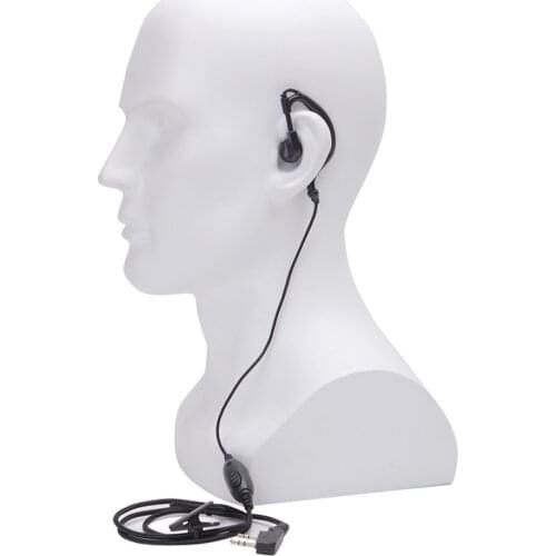 For Baofeng BF-888S UV5R Walkie Talkie Accessories 992 Earwear Unilateral Headphone Earphone K-Plug