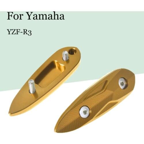 Motorcycle Modified Rearview Mirror Seat Decoration Piece for Yamaha YZF-R3 Special Rearview Mirror Screw Decoration