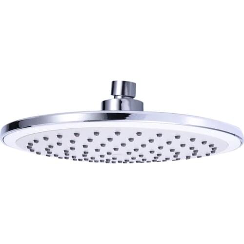 20CM High Quality Shower Head Overhead Rain Shower Douche Large Round Mixer Fix High Pressure Shower Head Rainfall Showerhead