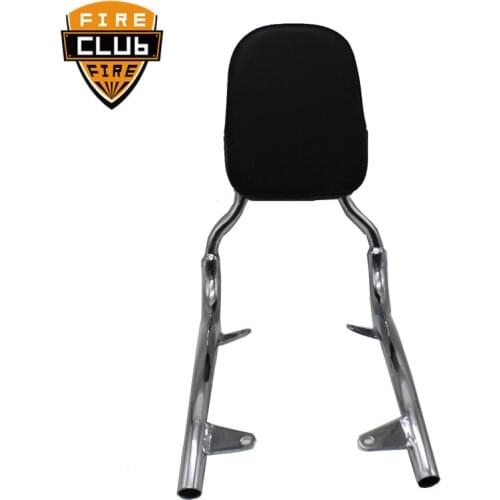 New Motorcycle sissy bar backrest Passenger Back Rest for Honda SHADOW VLX 600 VT600 1988-1998