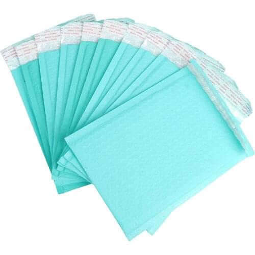 Bubble Envelope Bag Teal Poly PolyMailer Self Seal Mailing Bags Padded Envelopes For Magazine Lined Mailer