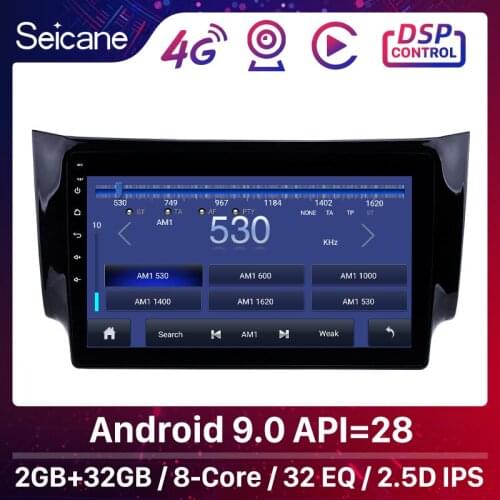 Seicane 10.1" 2din Android 10.0 HD 1024*600 Car Wifi GPS multimedia Radio Navi player For 2012 2013 2014 2015 2016 NISSAN SYLPHY