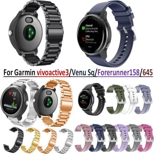 COMLYO Watch Band For Garmin vivoactive 3 Strap Bands Replacement Watchband For Garmin vivoactive3 Smart watch band Wristband