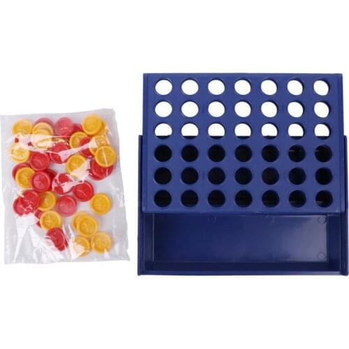 Connect 4 Game Classic Master Foldable Kids Children Line Up Row Board Toys Gift