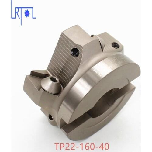 TP22-160-40 90 Degree Right Angle Shoulder Face Mill Head CNC Milling Cutter,milling cutter tools,carbide Insert TPMN1603