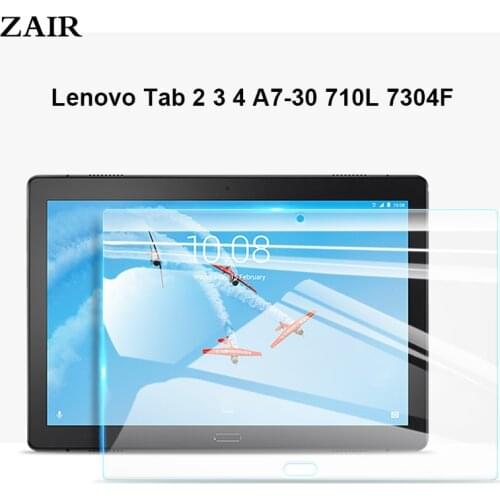 For Lenovo Tab 2 A7-30 A7-10 Tempered Glass Screen Protector Protective Film For Tab 3 710L Screen Protector For Tab 4 7304F