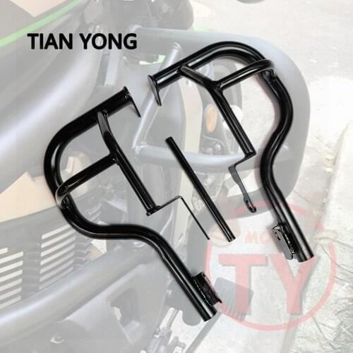 Motorcycle Engine Bumper Guard Crash Bars Protector Steel For Kawsaki VN650 Vulcan S 650 EN650 2015 2016 2017 2018