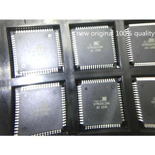 2PCS ATMEGA128A-AU ATMEGA128A-AU-ND CDC5801ADBQ CDC5801A ICS557G-05ALF S557G-05ALF