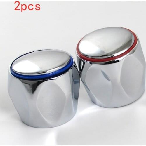 2pcs/set ABS Faucet Handle Knob Universal Replacement Hot Cold tap Switch home kitchen bathroom Hotel Washbasin sink Accessories