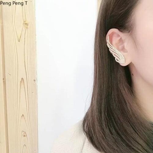 2020 exquisite wing Earrings Fashion Earrings New high-grade earrings made of temperament net red