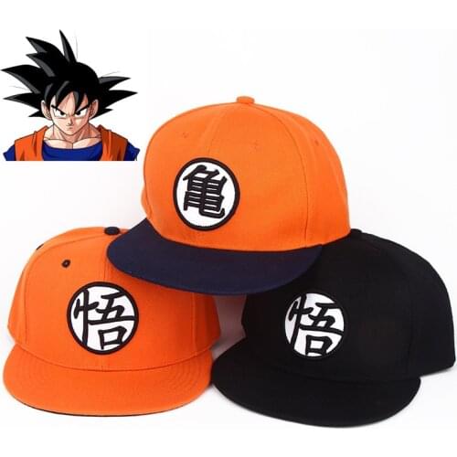 Anime Z Goku KAME Baseball Hat For Men Women Adjustable Casual HipHop Snapback Cap Goku Monkey King Kakarotto Cosplay Sun Hats