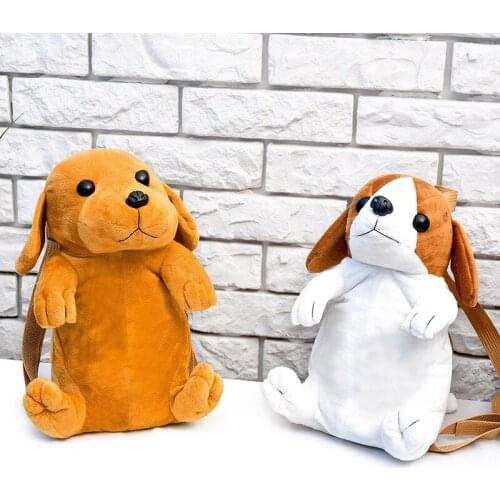 Korean-style Cartoon CHILDRENS School Bags CHILDRENS Park 1-5-Year-Old Men and Women Baby Backpack Cute Puppy Travel Backpack