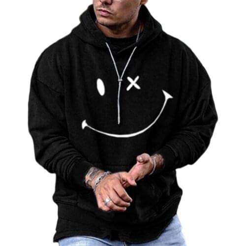 EASY GARMENT Men's Sports Hoodies