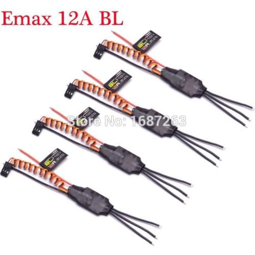BLHeli Series 12A BL ESC electronic Speed Controller w/ 1A 5V BEC for DIY FPV Drone mini QAV250 Quadcopter multicopter 4PCS