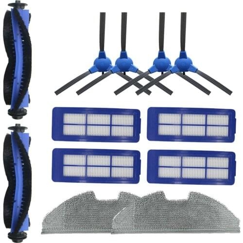 Filter Mop Cloth Side Brush For Eufy RoboVac G10 G30 Hybrid Sweeping Robot Parts For Eufy RoboVac G10 Hybrid Vacuum Cleaner part