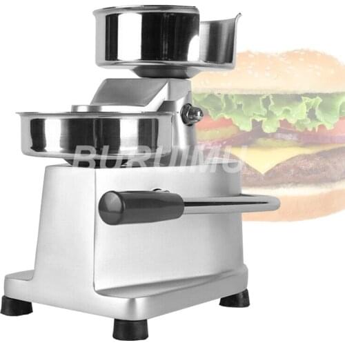Hamburger Press Machine Manual Meat Poultry Patty Maker 100mm 130mm Burger Pie Making Hamburger Forming Maker