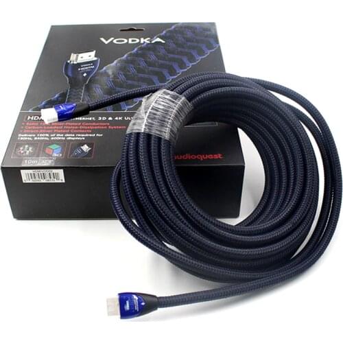 Hi-end VODKA HDMI Cable Plasma Video AV TV Cable 3D and 4K Ultra HD 2160P HIFI Audio Line