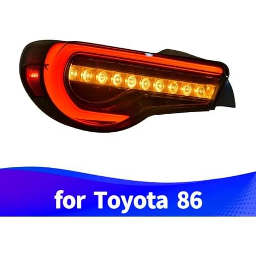 Taillight Assembly for Toyota GT86 (Scion FR-S,Subaru BRZ,Toyota 86)LED running light LED turn signal LED brake light