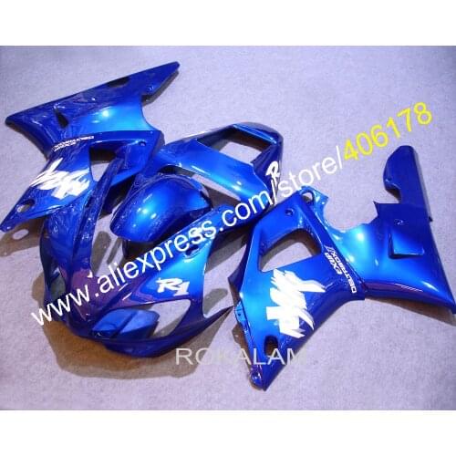 98 99 R1 Fairing Kit For Yamaha YZF R1 1998 1999 Race Blue Motorcycle Bodywork Fairings (Injection Molding)