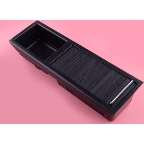 Center Console Tray Storage Box Insert Cover Black 51167038323 fit for BMW 3 Series E46 1998 1999 2000 2001 2002 2003 2004 2005