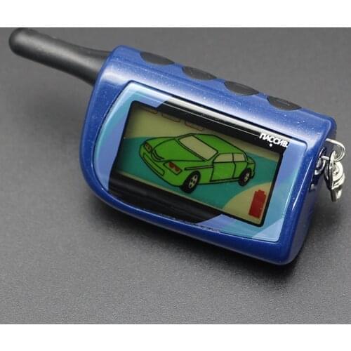 M IV Fob keychain lcd remote control for Seher-Khan Magicar IV LCD LCD Two-way engine car alarm system auto alarm