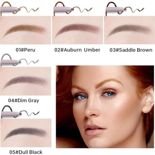 Extremely Fine Eyebrow Pencil Natural Long-lasting Waterproof Novice Eyebrow Pencil Eyebrow Pen TSLM1