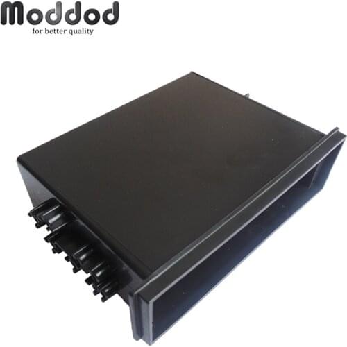 One Din Universal Car Radio Refitting Installation Storage Pocket Dash Mount Kit
