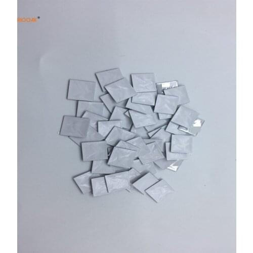 RIOOAK New 5 pcs 15*15mm Car Key Shell Sticker Logo For Citroen Emblem Badge Aluminum DIY metal car key logo white color