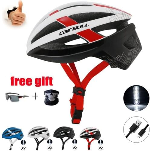 CAIRCAIRBULL Ultralight Racing Cycling Helmet Mountain Road Bike Helmet with Casco Ciclismo Integrally-Molded MTB Bicycle Helmet