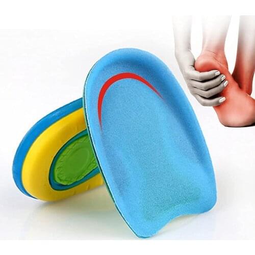 Gel Insole Silicone For Women Man Heel Cushion Insoles Soles Relieve Foot Pain Spur Support Shoe Pad High Heel Insert Unisex