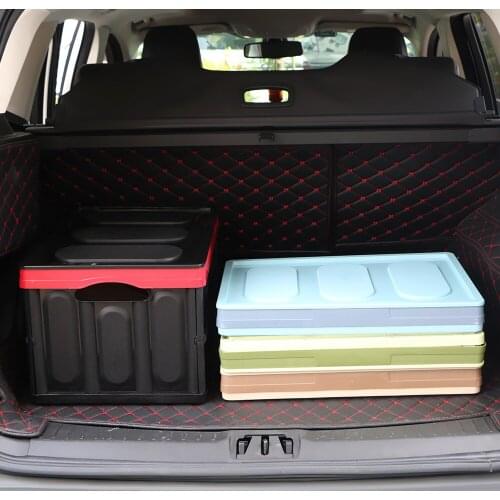 50L 30L Foldable Car Storage Box Trunk Organizer Large Capacity Case Cargo Off Road 4x4 Truck Cavacan Van SUV Auto Accessories
