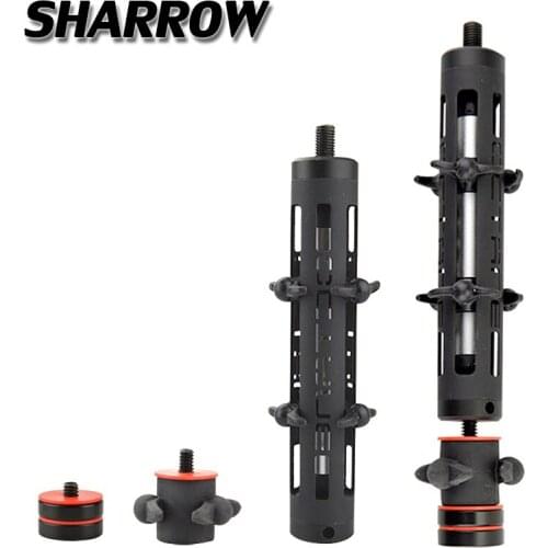 Archery 7.8" Compound Bow Recurve Bow Stabilizer Ball Balance Bar Damping Silencer Bow And Arrow Reduce Vibration Accessories