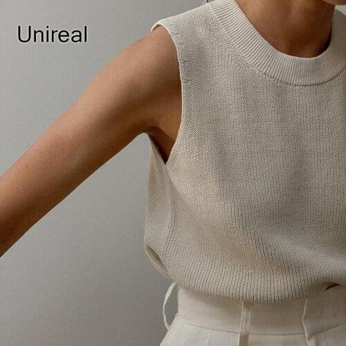 Женские трикотажные майки Unireal China At AliExpress