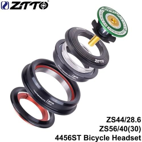 Ztto 4456ST 44Mm 56Mm Straight Fork Tire Tube ZS44 ZS56 Bicycle Threadless Headset for Mtb Indoor Mountain Bike Headset Cycling