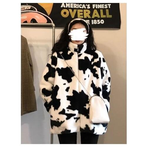 Jacket Women Faux Fur Coat Womens Loose Coat For Autumn And Winter Imitation Fur Veste Femme