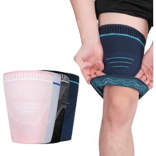 1Pcs Compression Elastic Knit Knee Protection Tool To Relieve Joint Pain Men And Women Use Braces To Support Tight Knee Pads