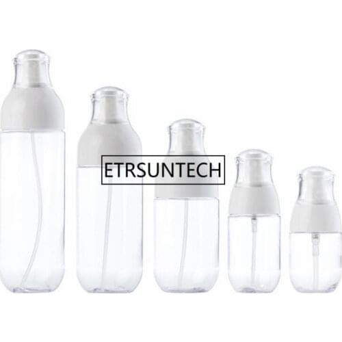 30ml/50ml/120/150/180ml Portable Transparent Plastic Empty Spray Bottle Refillable pump Bottles F1508