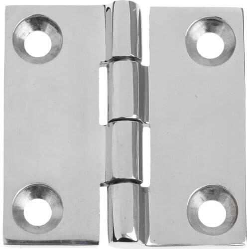 316 STAINLESS STEEL BUTT HINGE 50mm - MARINE BOAT DECK DOOR HINGE
