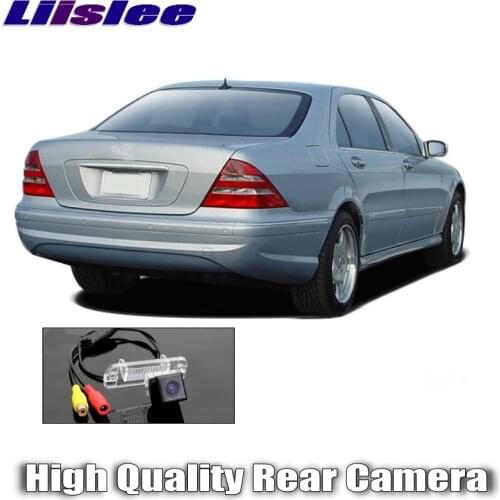 Liislee Car Camera For Mercedes Benz S MB W220 S280 S320 S400 S350 S430 S500 S600 S55 S63 S65 Rear View Back Up Camera CCD + RCA