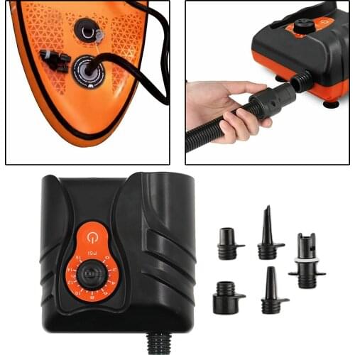 Electric Air Pump Paddle Board SUP 12V 16PSI Inflatable Airbed Float Sofa