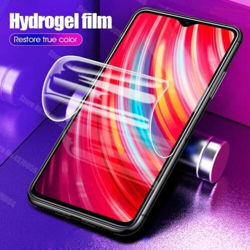 Hydrogel Soft Film For Redmi Note 9S 8T 7 8 Pro Screen Protector Hydraulic membrane For Xiaomi Note 10 CC9 Pro Hydrogel Film