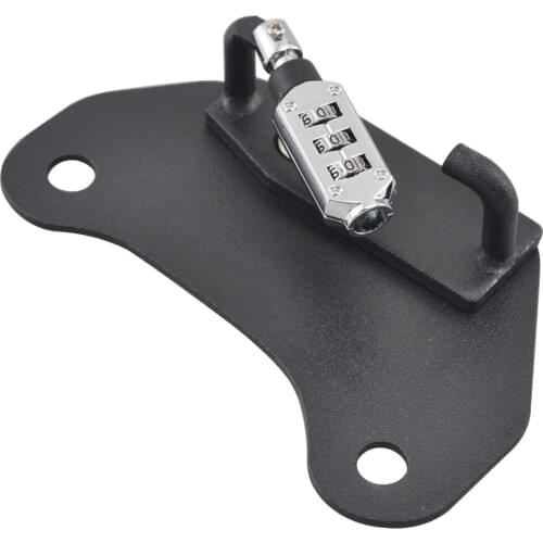 Aluminium Alloy Motorcycle Anti-theft Security Helmet Lock Set Fits For Indian Scout/Sixty 2015-2018