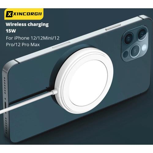Magnetic Wireless Charger For iPhone 12 pro max 15W Type C Charger Pad PD Charging For IPHONE 12