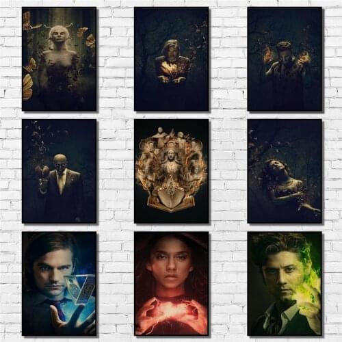 The Magicians Kraftpaper Poster Movie Painting Abstract Funny Fancy Wall Sticker for Coffee House Bar