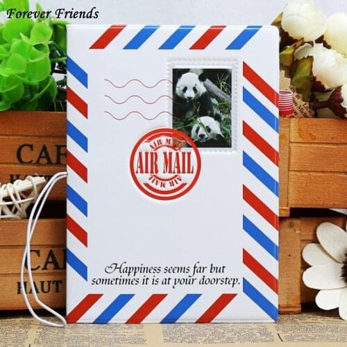 New High quality PU&PVC passport Cover , ID Credit Card Cover business Card - ID Holders for travel -White envelope pattern